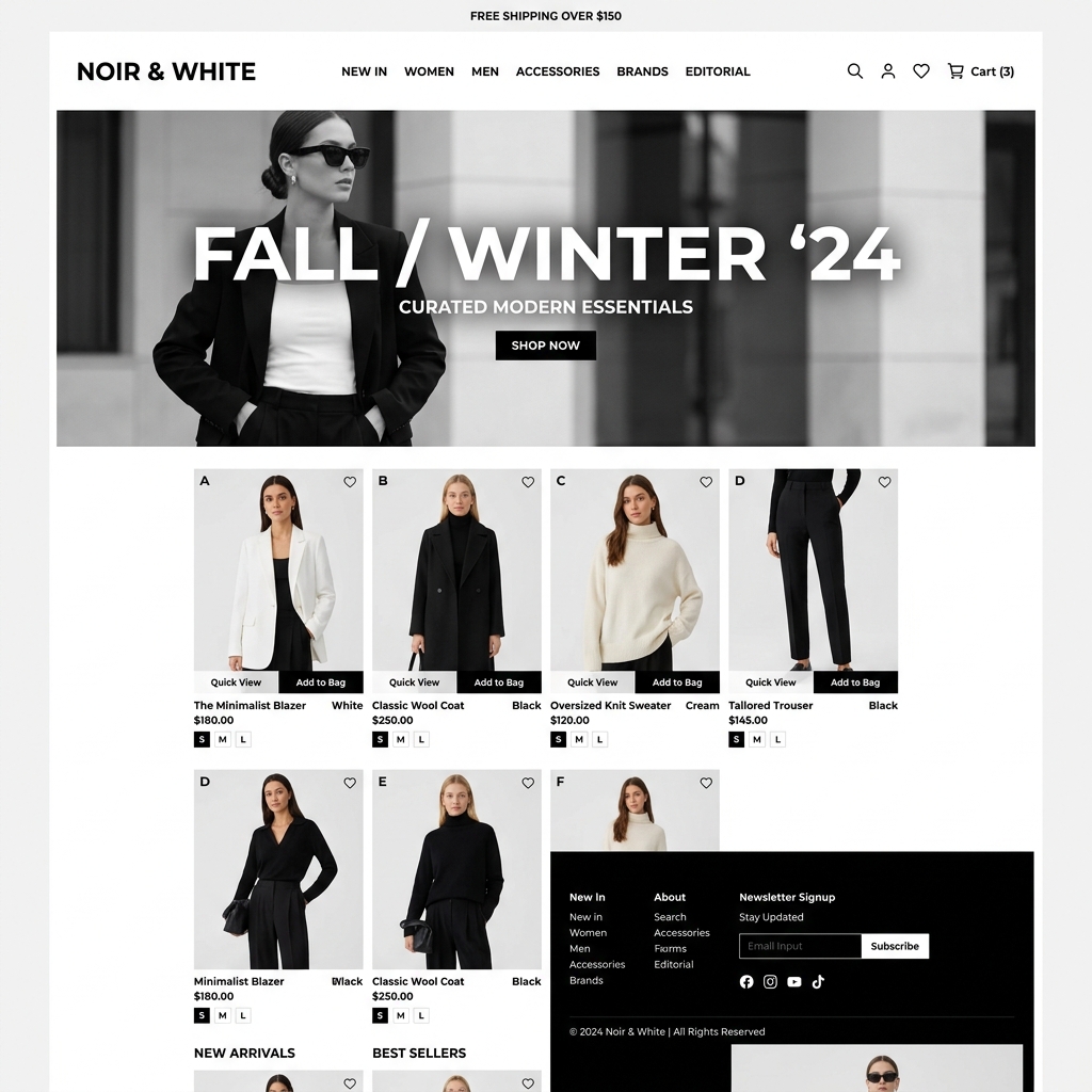 Vogue Modern Commerce Store
